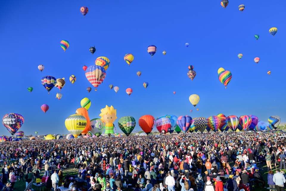 Soaring into the Skies Hot Air Balloon Festival Albuquerque 2025