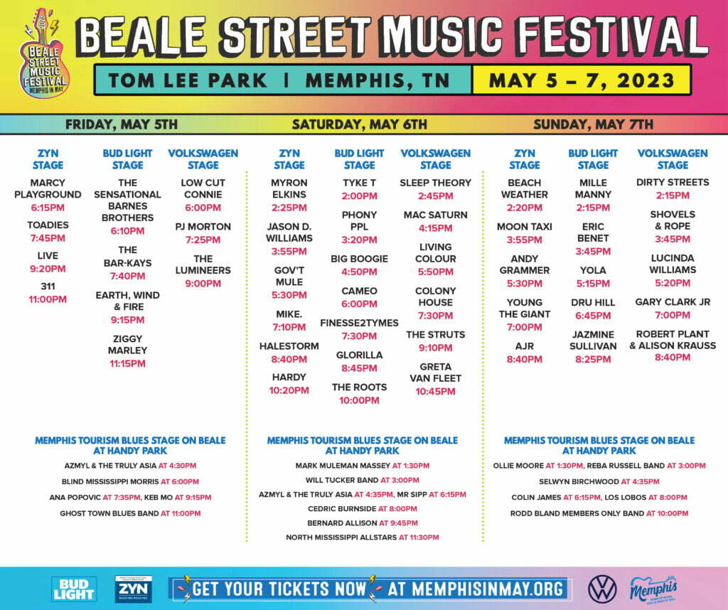 Unveiling the Ultimate Guide to Memphis in May Music Festival 2025 Memphis In May 2025 Dates Calendar