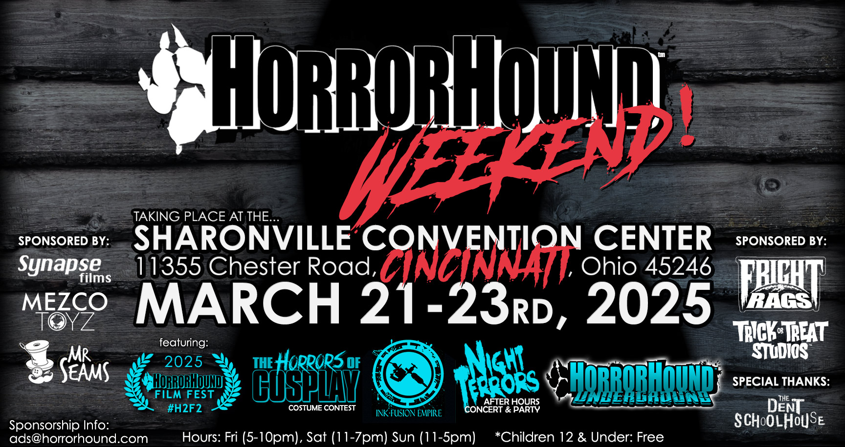 Unveiling The Spooky Spectacle 2025 HorrorHound Film Festival Revealed Image 1281